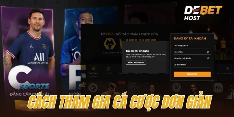 Chi tiết cách tham gia cá cược C-Sports 