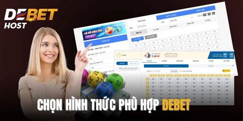 Lựa chọn hình thức chơi xổ số phù hợp 