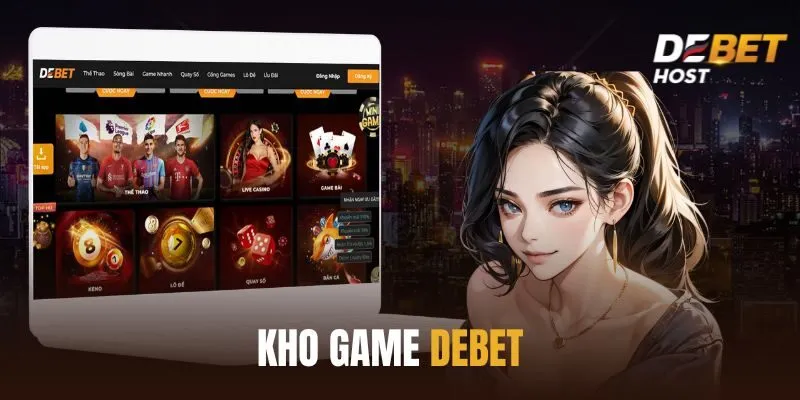 Khám phá kho game giải trí đỉnh cao tại DEBET